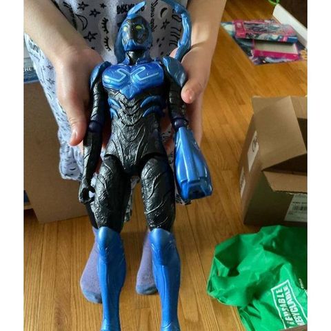  23win08 com 6067717- DC Comics, Battle-Mode Blue Beetle Action Figure 30cm 
