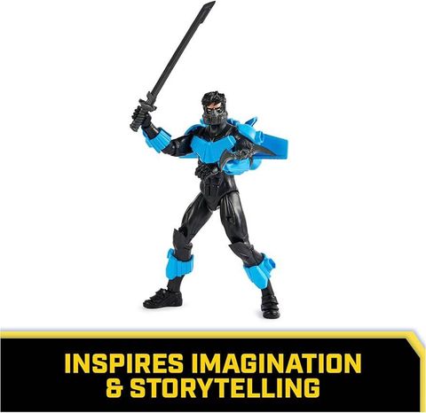  Đồ chơi 6069100 -DC Comics, Batman Adventures, Nightwing Action Figure 
