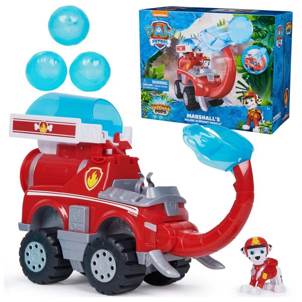 6069244 Paw Patrol - Jungle PUPS - Marshall's Elephant Deluxe Car