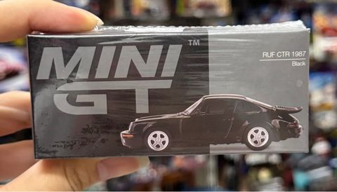  Xe Mini GT Box Version MGT00556 RUF CTR 1987 Black 