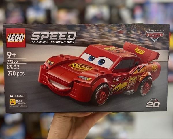  Lego speed 77255 Lắp ráp Lightning Mcqueen 