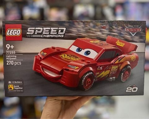 Lego speed 77255 Lắp ráp Lightning Mcqueen 
