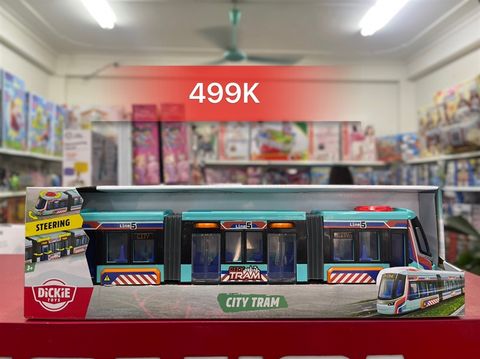 203747016 Đồ Chơi Xe DICKIE TOYS Siemens City Tram 