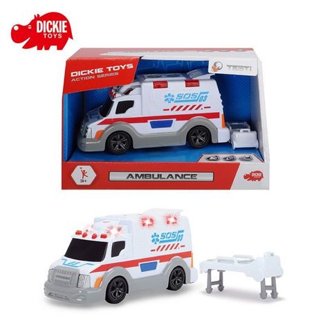  23win08 com xe cứu thương Ambulance Dickie Toys 15cm 