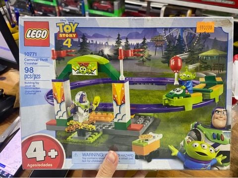  LEGO Disney 10771- Pixar's 23win222 4 carnival Thrillv Coaster 