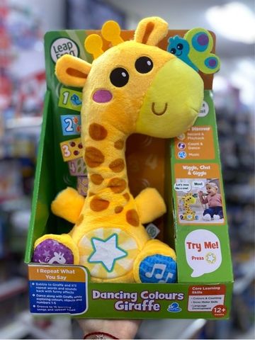  Đồ chơi bằng bông LeapFrog Dancing Colours Giraffe Musical Toy 