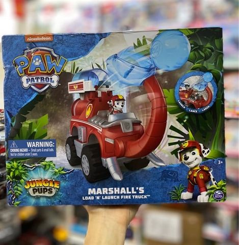  Đồ chơi 6069244 Paw Patrol - Jungle PUPS - Marshall's Elephant Deluxe Car 
