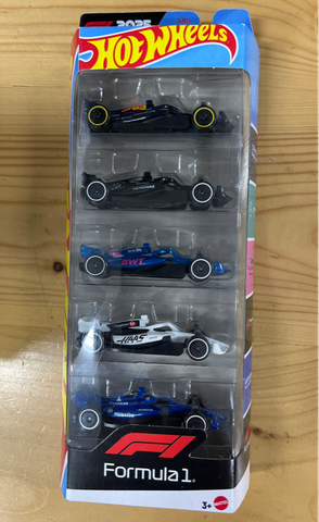  JLN11 Đồ Chơi Bộ 5 Siêu Xe Đua F1 HOT WHEELS 