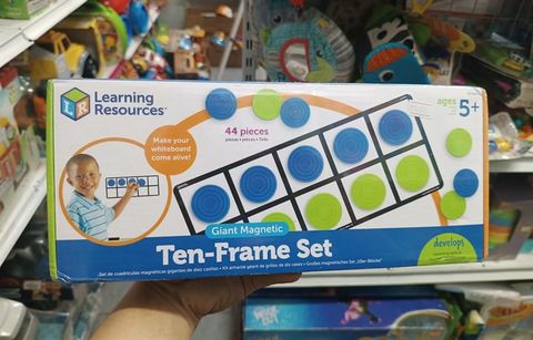  Learning Resources Giant Magnetic Ten-Frame Set 