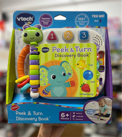  80-574200 Vtech Peek & Turn Discovery Book 