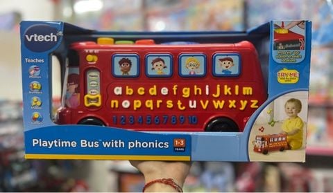  Xe buýt học tập 80-064803 VTech Playtime Bus with Phonics 