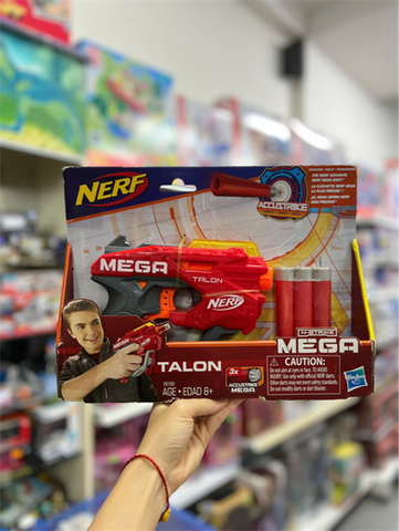  E6182 Nerf Mega Talon Blaster Red 