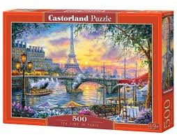  B53018 Xếp hình puzzle Tea time in Paris 500 mảnh Castroland 