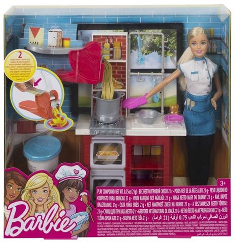  Do choi bup be dau bep Spaghetti Barbie DMC36 