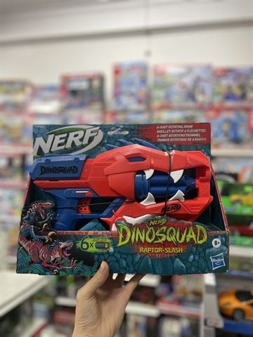  Nerf DinoSquad Raptor-Slash with 6 Bullets 