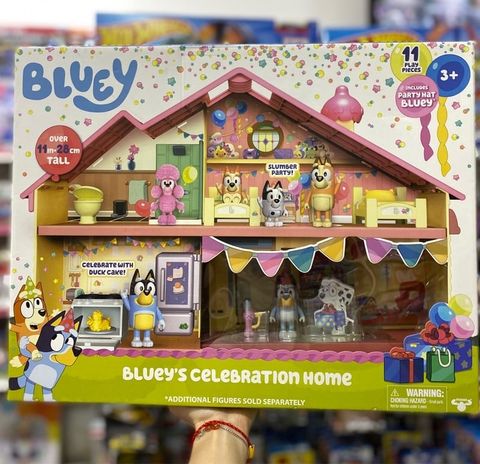  Bộ nhà đồ chơi Moose Toys Bluey Celebration Home Playset 