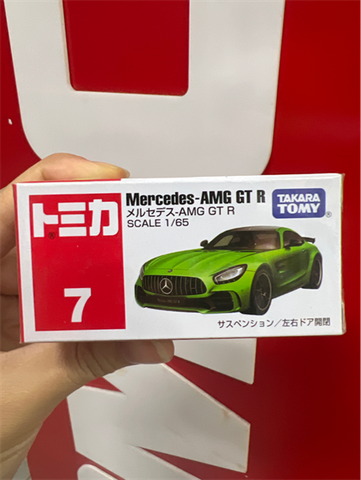  Tomica 07 Mercedes-AMG GT R Scale 1/65 