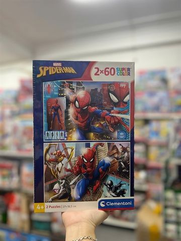  Clementoni Puzzle Spiderman, 2x60pcs 