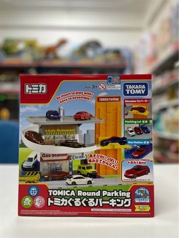  TOMICA Round Parking (With Diecast) 