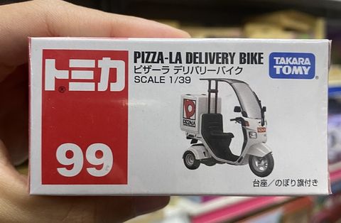  Tomica 99 Pizza-La Delivery Bike 