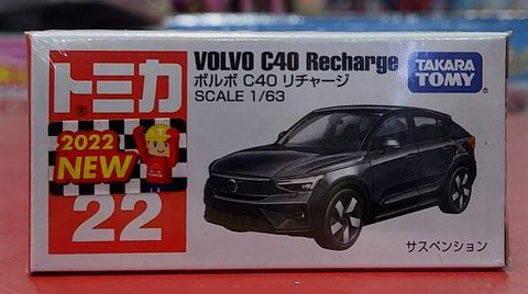  Tomica 22 Volvo C40 Recharge 1/64 