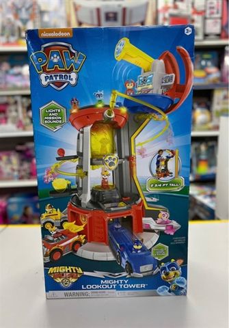  6053407 23win04 com Mighty Pups Super PAWs Lookout Tower Playset 