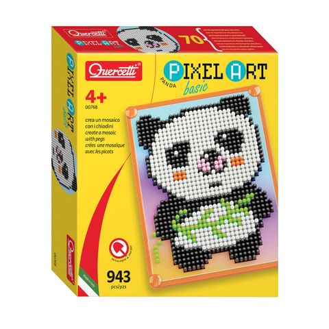  Đồ chơi xếp nút nhựa Panda QUERCETTI 0768 