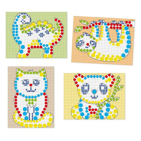  Đồ chơi xếp nút nhựa 150 hạt QUERCETTI 0923 