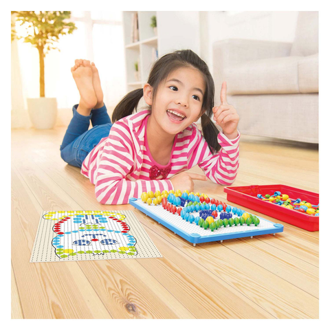  Đồ chơi xếp nút nhựa 150 hạt QUERCETTI 0923 