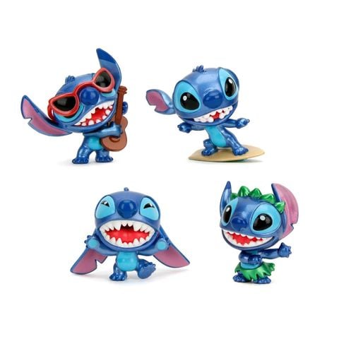 Bộ 4 Đồ Chơi Mô Hình Sưu Tầm JADA TOYS Stitch 2.5