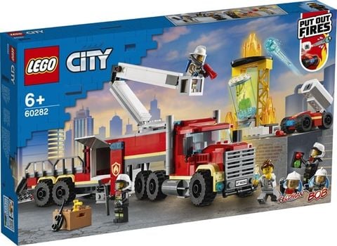  Lego City 60282 - Xe Đầu Kéo Chữa Cháy 