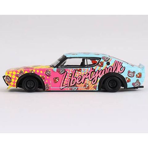  Xe Mini GT MGT00698 Nissan Skyline Kenmeri Liberty Walk LBWK KUMA 