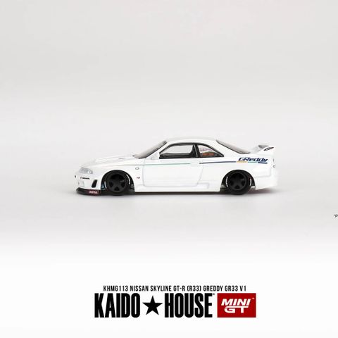  Xe Kaido House KHMG113 Nissan Skyline GT-R(R33) Greddy GR33 V1 