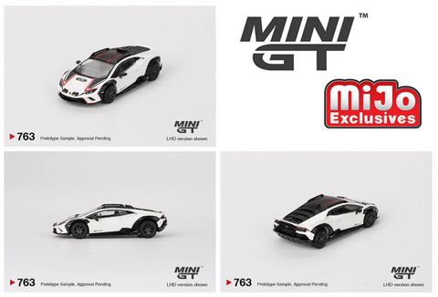  Mini GT CARD Version MGT00763 Lamborghini Huracán Sterrato Bianco Asopo 