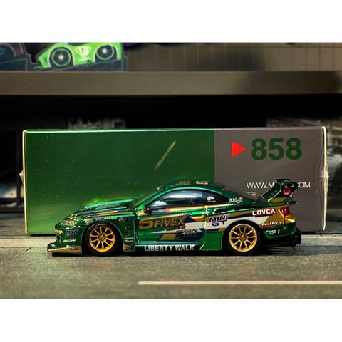  Xe Mini GT MGT00858 Nissan LB-Super Silhouette S15 SILVIA LBWK 2024 Fausto Racing 