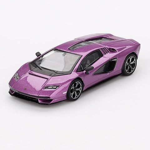  Xe Mini GT MGT00865 Lamborghini Countach LPI 800-4 Viola 30th 