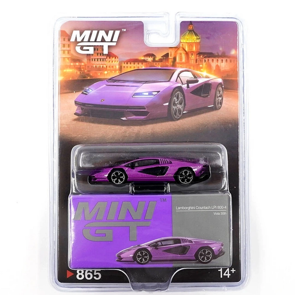 Mini GT MGT00865 Lamborghini Countach LPI 800-4 Viola 30th