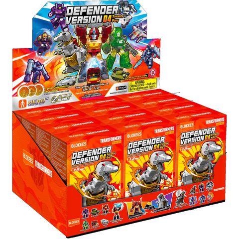  Lắp ráp Blokees Model Kits - 71404 Transformers Defender Version 04 Tyrants Fury (Lẻ 1 hộp mù) 