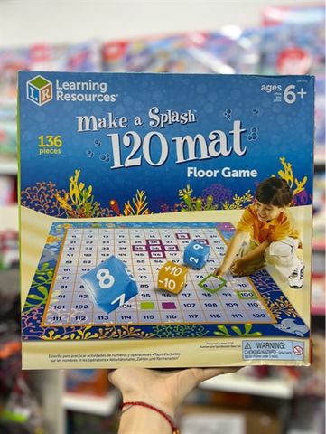  LER1772 Trò chơi thảm số 1-120 - Make a Splash™ 120 Mat Floor Game 