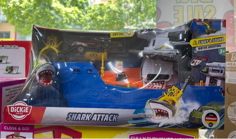  203779001 Đồ Chơi Tàu Săn Cá Mập DICKIE TOYS Shark Attack 