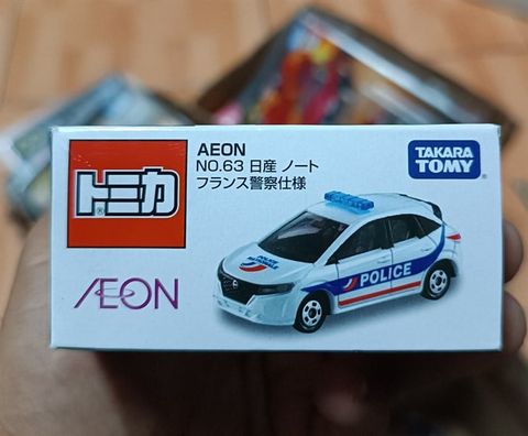  Tomica AEON 63 Nissan te National police of France 
