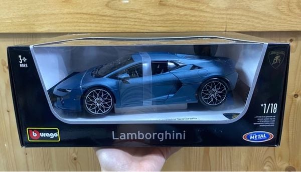Bburago 1/18 Lamborghini Temerario Blue