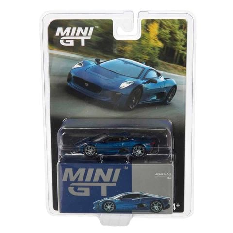  Xe Mini GT Card Version MGT00884 Jaguar C-X75 Blue 