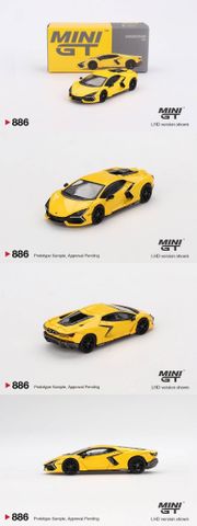  Xe Mini GT MGT00886 Lamborghini Revuelto Giallo 