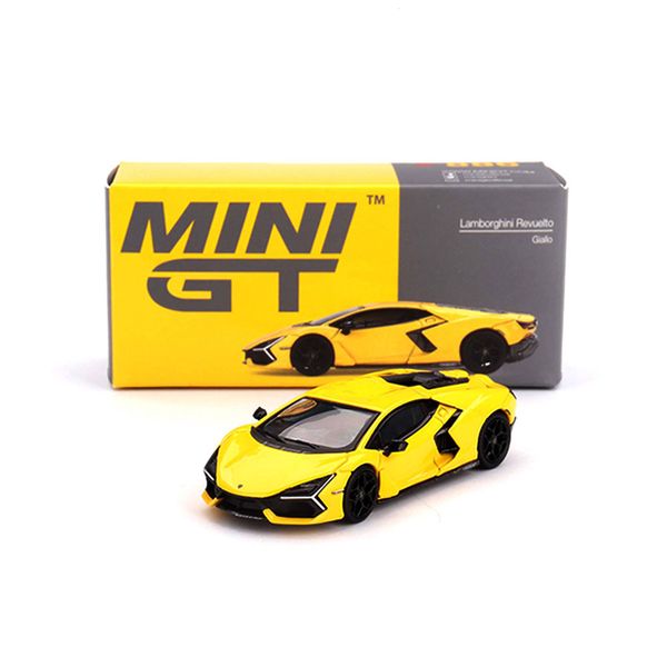 Mini GT MGT00886 Lamborghini Revuelto Giallo