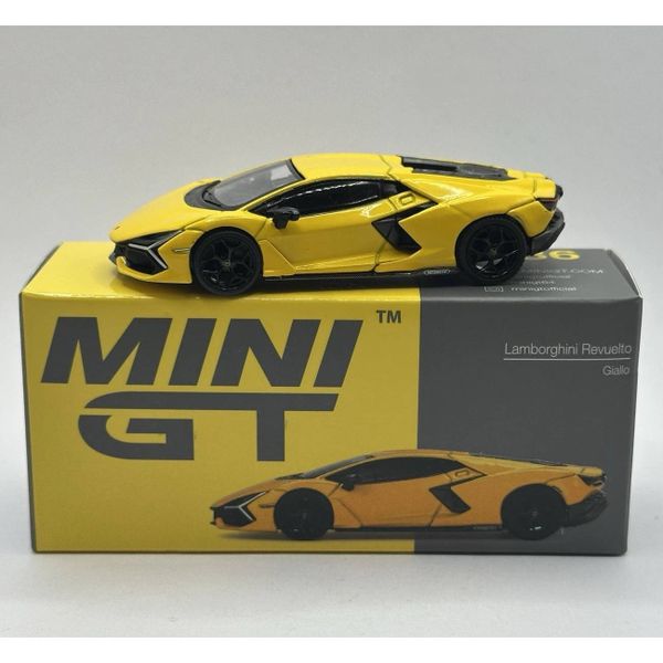 Mini GT MGT00886 Lamborghini Revuelto Giallo
