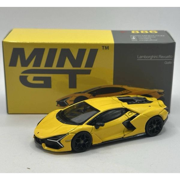 Mini GT MGT00886 Lamborghini Revuelto Giallo