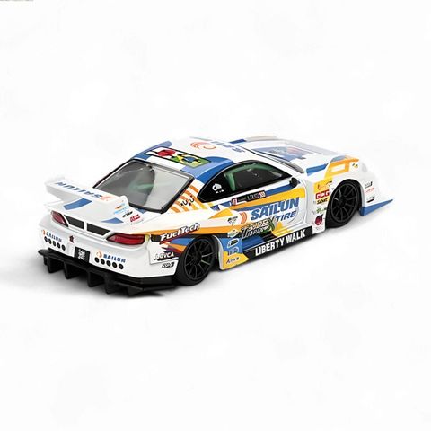  Xe Mini GT MGT00895 Nissan LB-Super Silhouette S15 SILVIA #555 2023 Formula Drift Japan 