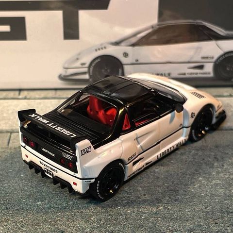  Xe Mini GT MGT00953 Mazda AZ-1 Liberty Walk LB40 White 2024 Tokyo Auto Salon 