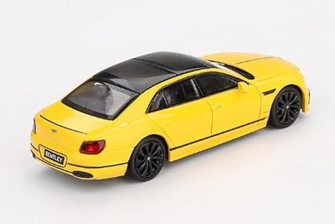 Mô hình xe Mini GT Card Version MGT00955 Bentley Flying Spur Monaco Yellow 
